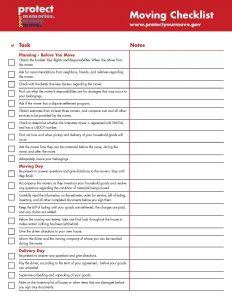 house cleaning checklist template fmcsa checklist