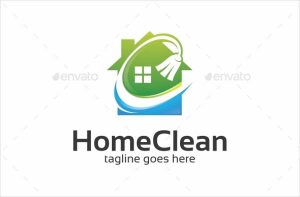 house cleaning logo home cleaning logo