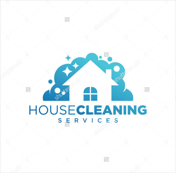 house cleaning logo
