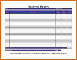 household budget template printable expense report form expensereport