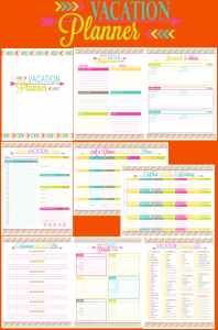 household budget template printable vacation budget planner