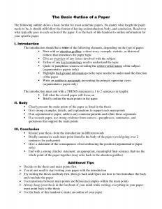 how to outline a research paper how to write an outline