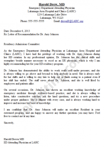 how to write a letter of recommendation letter of recommendation example