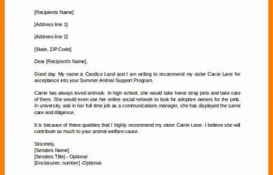 how to write a personal letter of recommendation how to write a personal letter of recommendation personal letter of recommendation for college