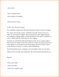 how to write a proposal letter how to write a business proposal letter sample business idea proposal example