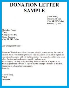 how to write a termination letter letter asking for donations writing professional letters pertaining to contribution letter sample