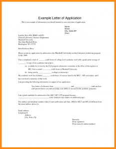 how to write an application letter how to write an application letter for university how to write a application letter for university example of university application letter