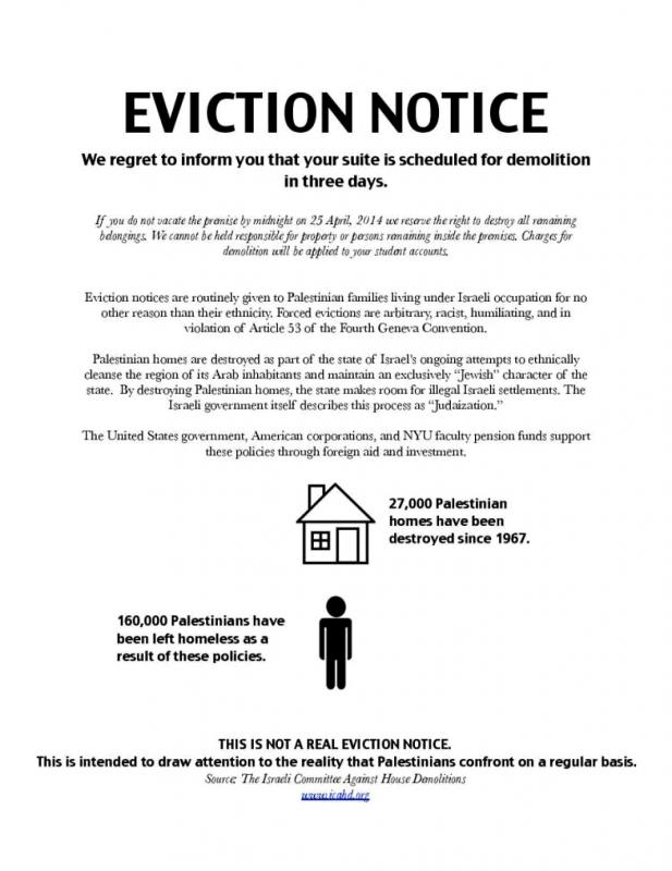 how to write an eviction notice