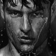 hyper realistic drawing wet man water realistic pencil drawing by vengeance