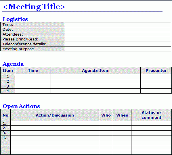 incident report template word