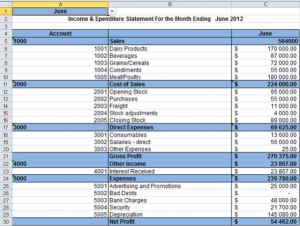 income statement excel monthly rent statement template x