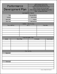 individual development plans sample pdpf