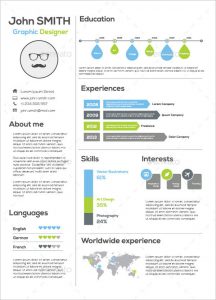 infographic resume template infographic resume template for graphic