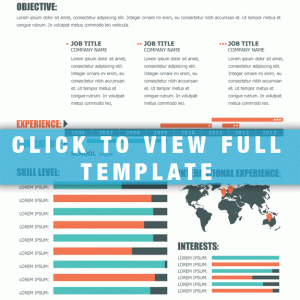infographic resume template resume x