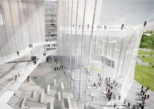 interior design proposal sanaa taichung city cultural center designboom