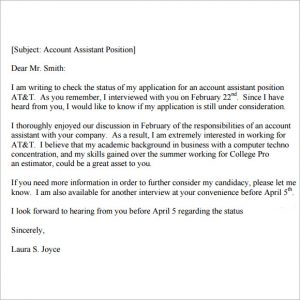 interview follow up email follow up email after interview status
