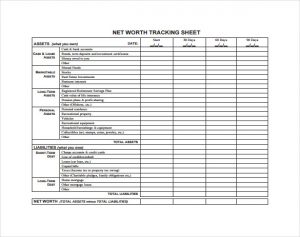 inventory sheet pdf net worth tracking spreadsheet pdf format free download