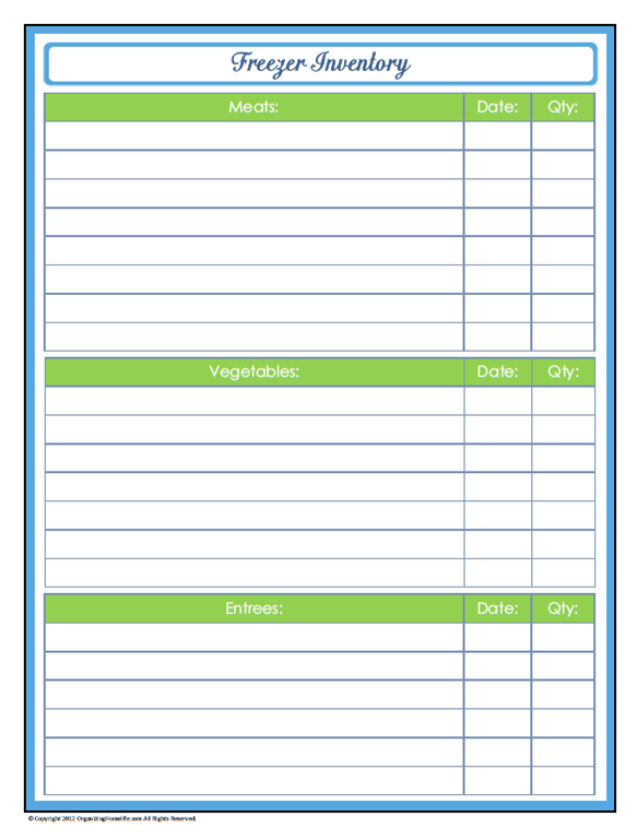inventory template google sheets