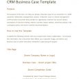investment agreement template crm business case template