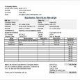 itemized receipt template business services receipt excel free download