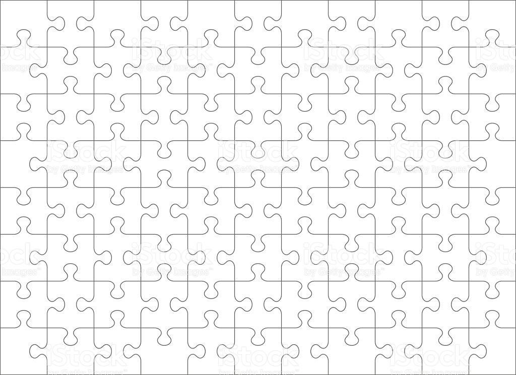 jig saw puzzle template