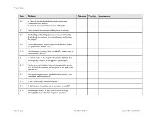job analysis template project audit review checklist