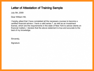 job application email template photo attestation format letter of attestation of training sample