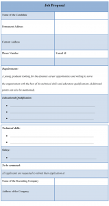 job bid template jobproposaltemplate
