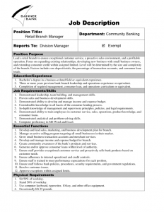 job description template word job description template