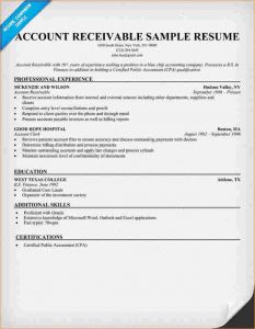 job proposal example accounts receivable resume template account receivable resume example