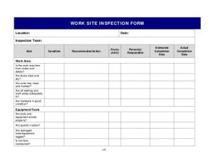 job safety analysis template whs ps building