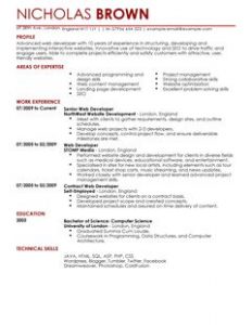 junior web developer resume web developer thumbnail resume