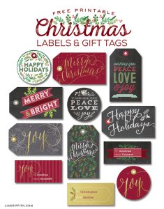 label templates free printable christmas labels tags