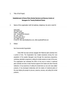 landscaping contract template herbal garden proposal for disha ngo