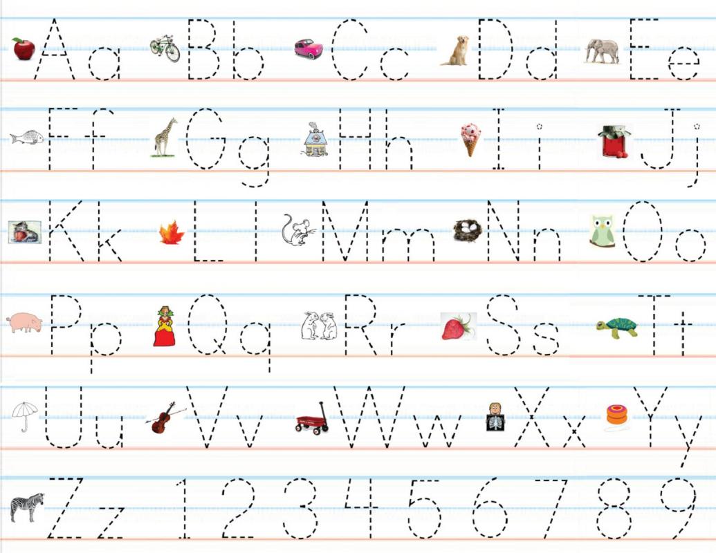 large alphabet letters