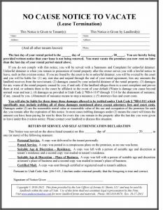 lease termination letter to tenant