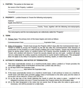 leasing application form texas association of realtors residential lease agreement