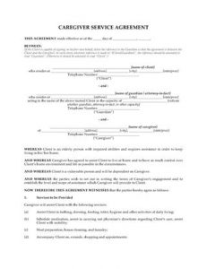 legal agreement template preview