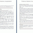 legal contract template vehicle service agreement template