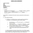 legal contract templates simple horse lease agreement