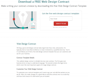 legal contract templates where to find web design contract templates for web design projects bidsketch