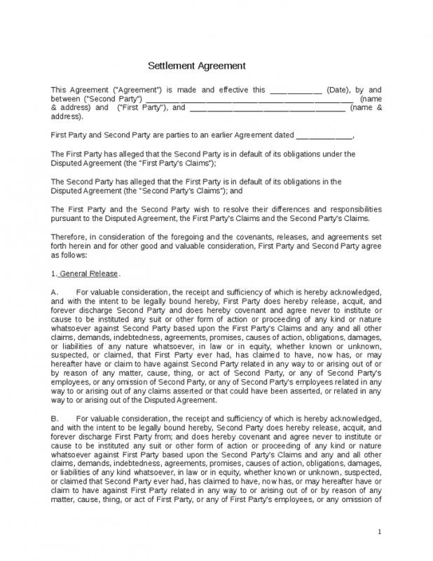 legal contracts template