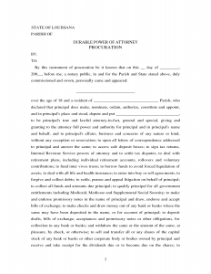 legal guardianship papers louisiana power of attorney