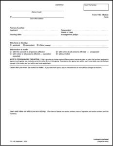 legal separation papers formb