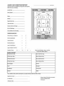 lesson plan template pdf lease car condition report form d