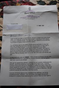 letter for immigration dsc