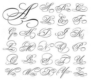 letter head examples cdacebfaeceeddb tattoo lettering styles tattoo script