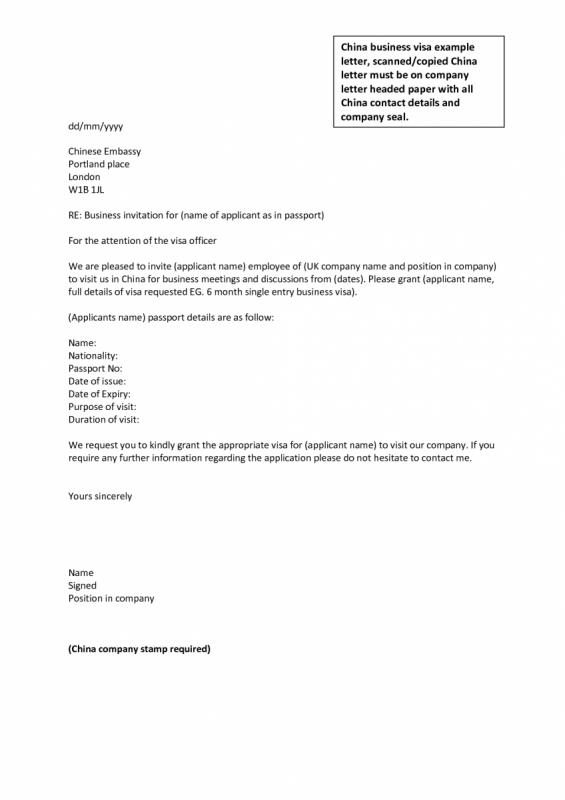 letter of application template
