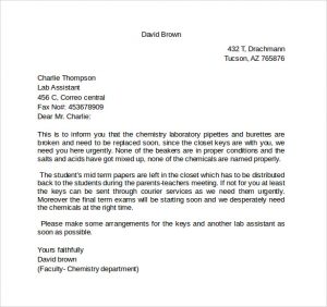 letter of intent residency fax cover letter format