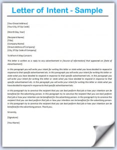 letter of intent template letter of intent sample image 4